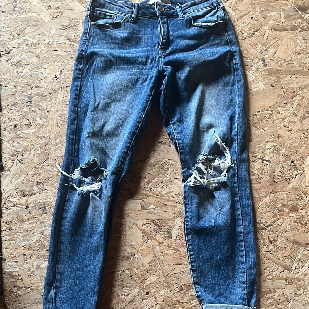 KanCan Distressed Blue Jeans